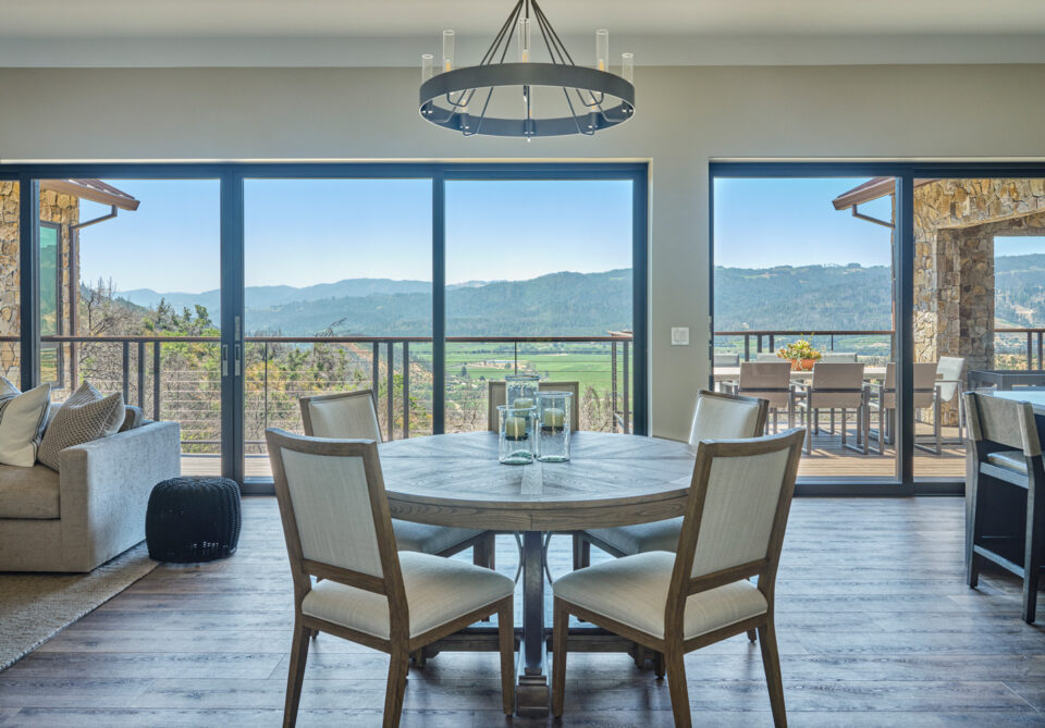 Tranquil Wine Country Home Design in Calistoga