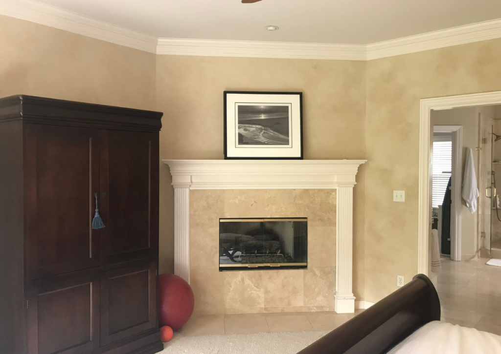 douglah-designs-lafayette-ca-before-and-after-renovation-danville-dated-tuscan-fireplace-in-master-bedroom