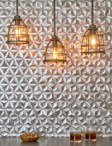 Luxe Home Akdo Metal Tiles