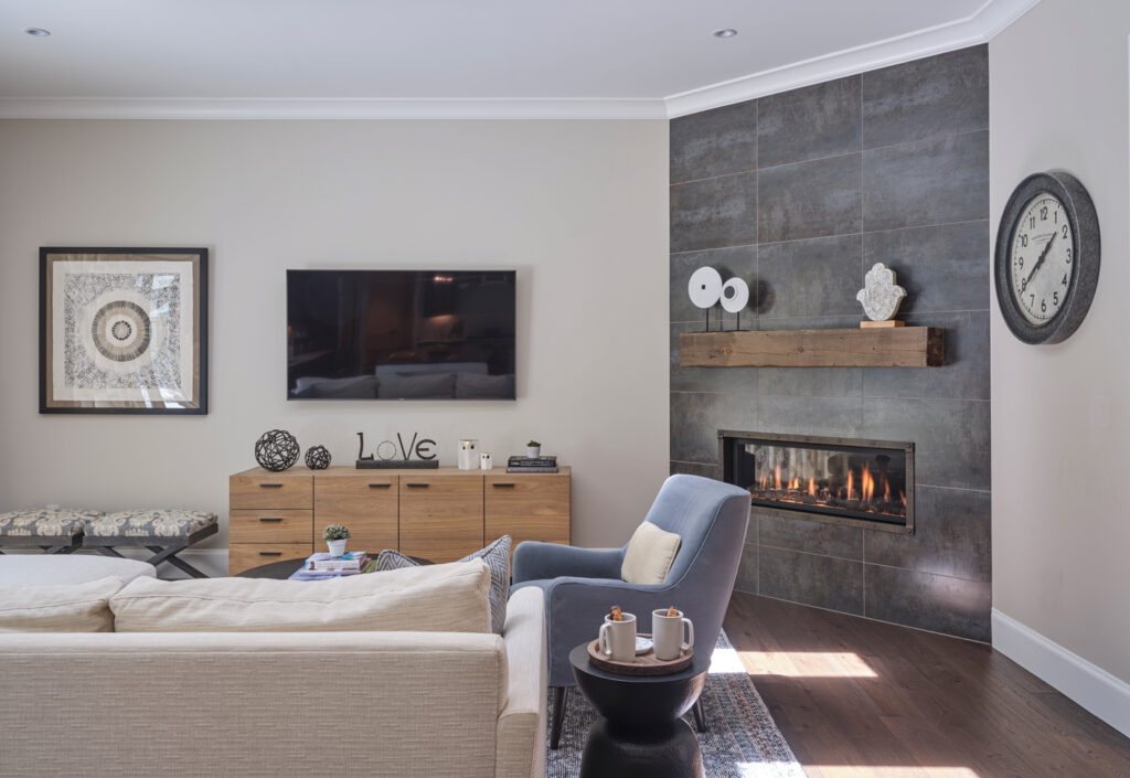 Modern Farmhouse Living Room Fireplace Design