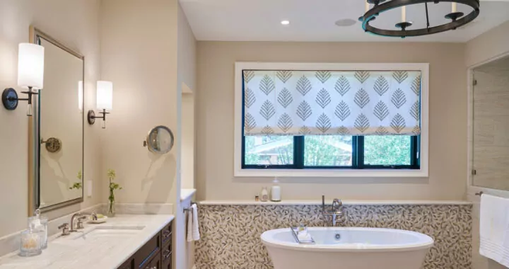 Modern Farmhouse Master Bathroom Rebuild Design