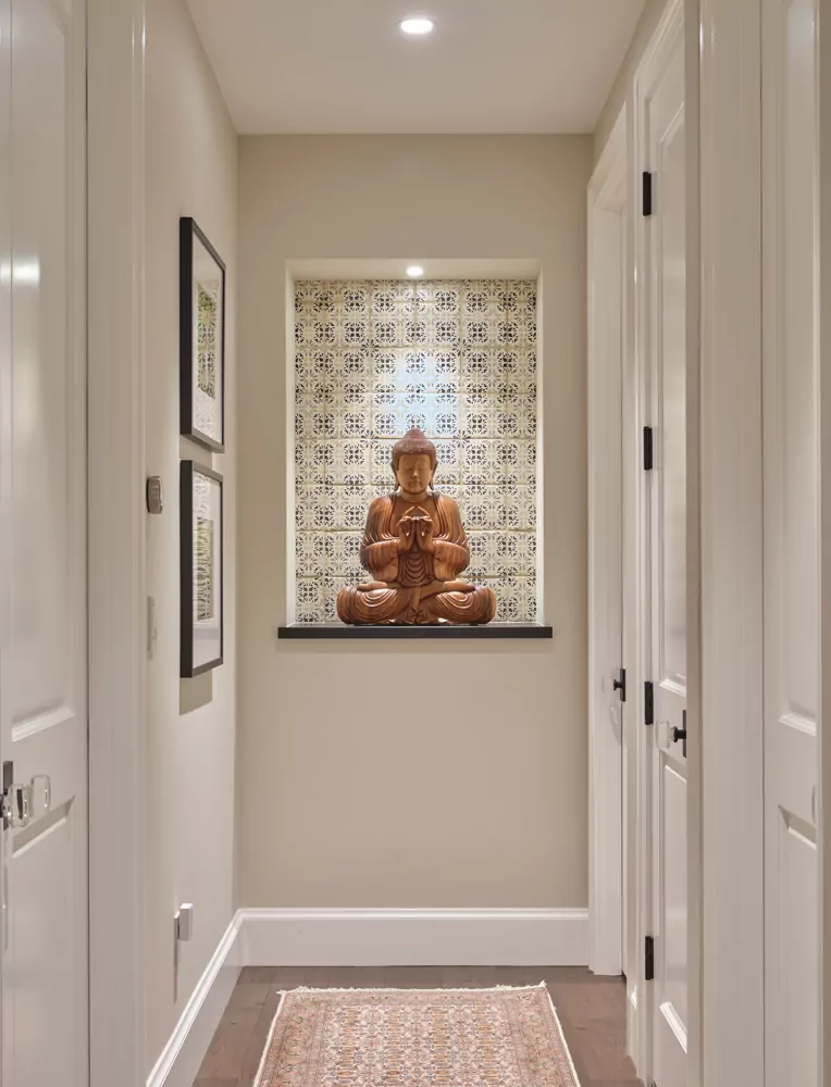 Modern Farmhouse Rebuild Hallway Design