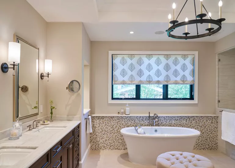 Modern Farmhouse Master Bathroom Remodel Design